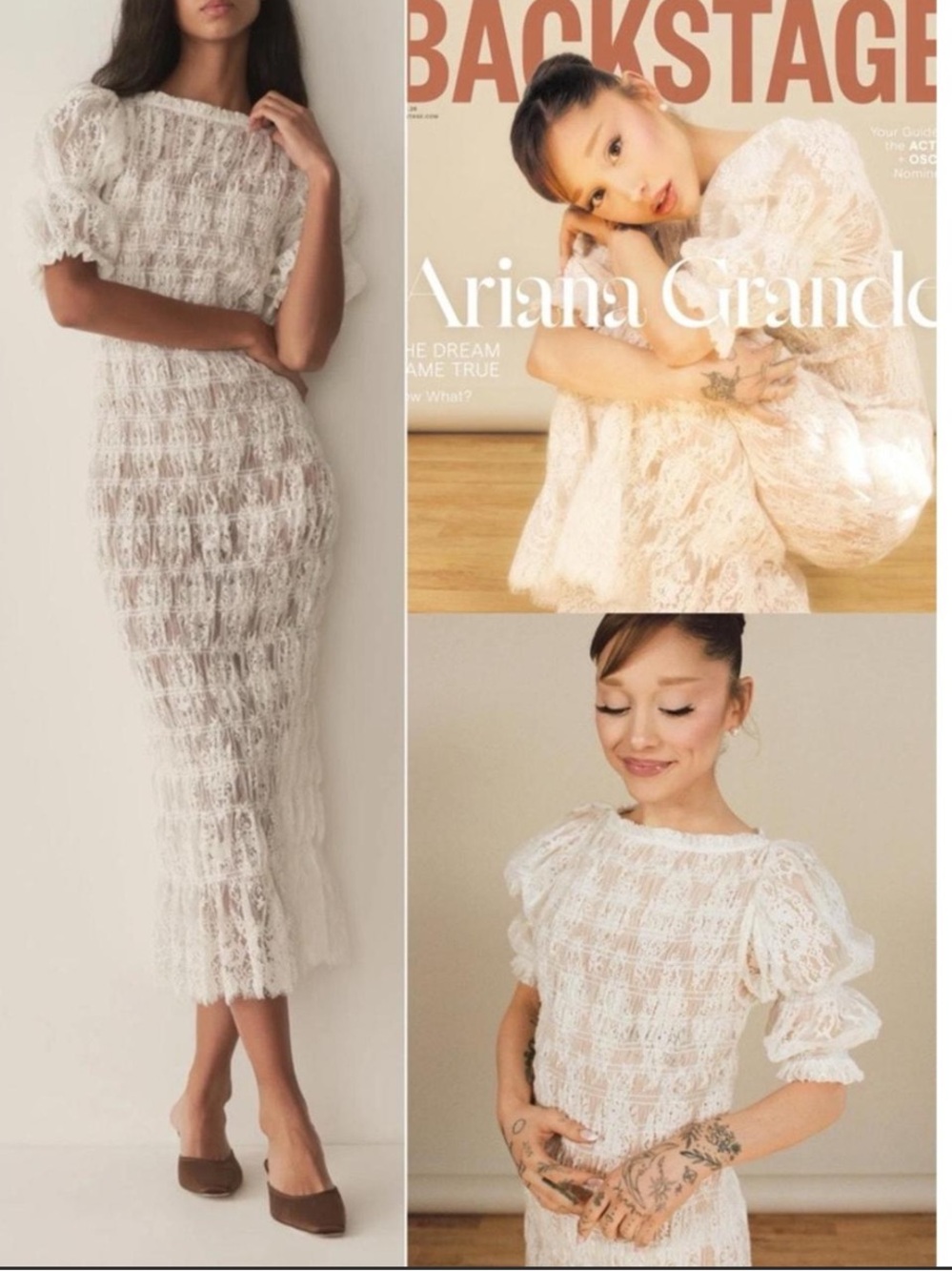 Doen Raquella dress white Lace Maxi Dress - Elegant Boho Style